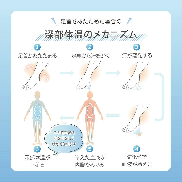 眠＋ おやすみ足首保温サポーター 商品画像7