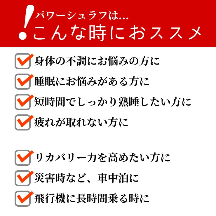 AI電子が弱った細胞を正常化する リカバリー 寝袋　湧命力 パワー シュラフ TWO（２） ノンレム睡眠に誘導する専用枕付 / schlaf シェラフ 日本製